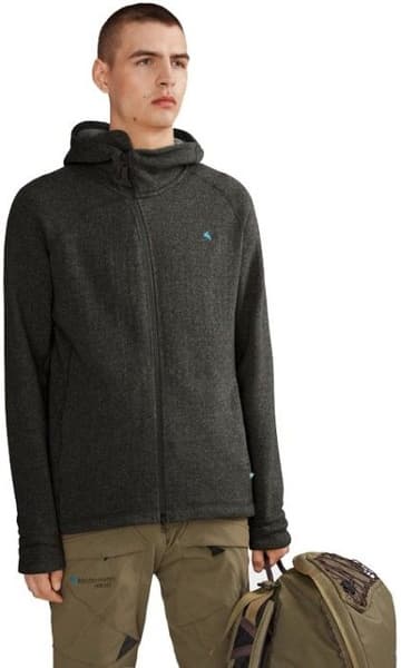 Balder Hoodie kerrastopaita, tummanharmaa, view: 2