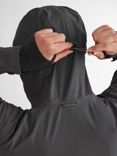 Asynja Jacket -sadetakki, musta, view: 3