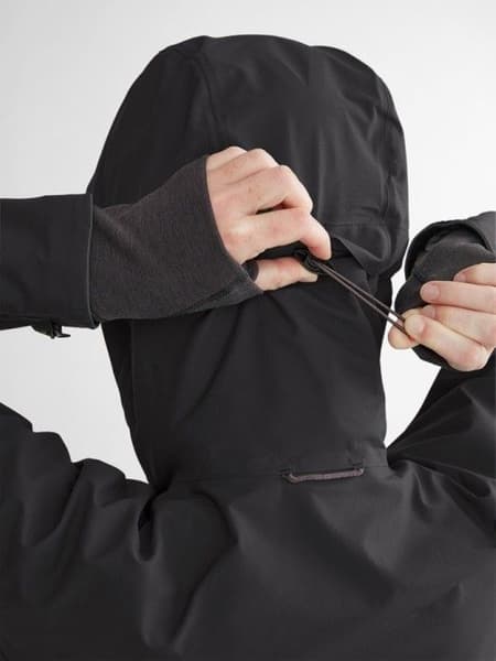 Asynja Jacket -naisten sadetakki, musta, view: 3
