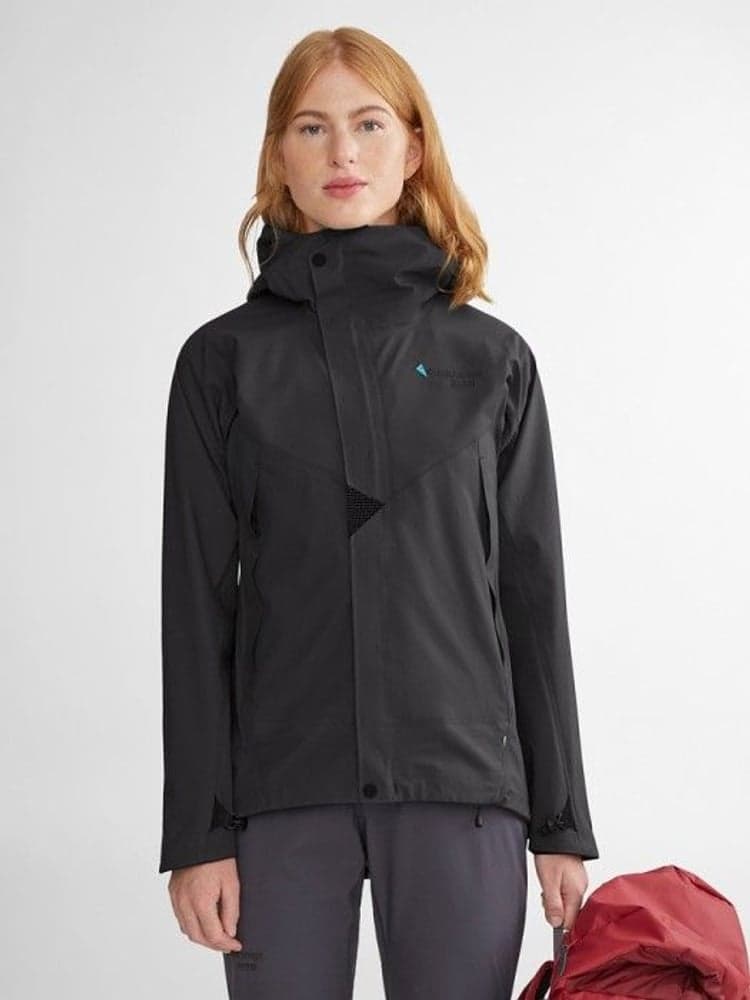 Asynja Jacket -naisten sadetakki, musta, view: 2