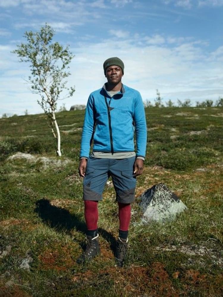 Grimner -shortsit, sininen/musta, view: 3