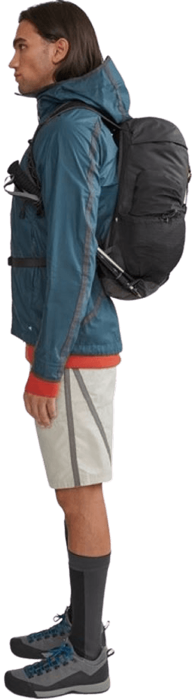 Fjörm Backpack päiväreppu, 18 L, harmaavalkoinen, view: 3