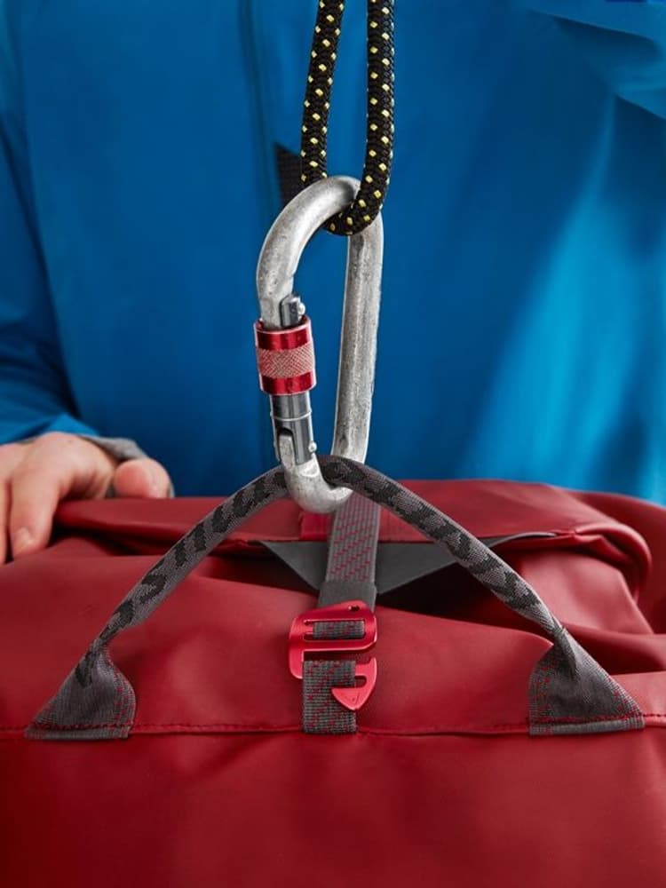 Ydalir Duffelbag varustekassi, 80 L, punainen, view: 10