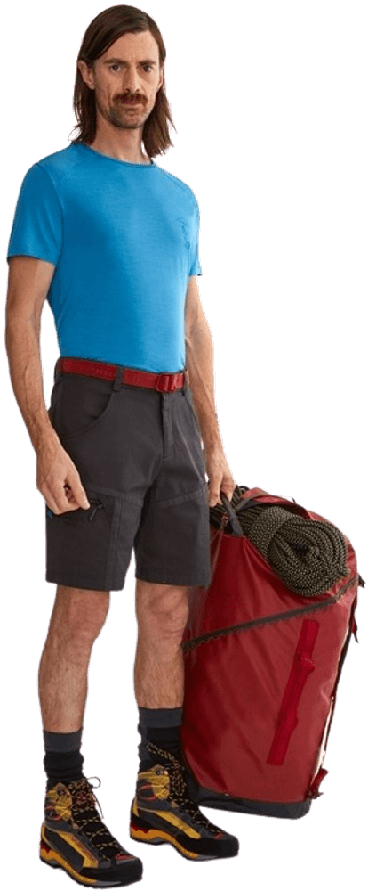 Ydalir Duffelbag varustekassi, 80 L, punainen, view: 2