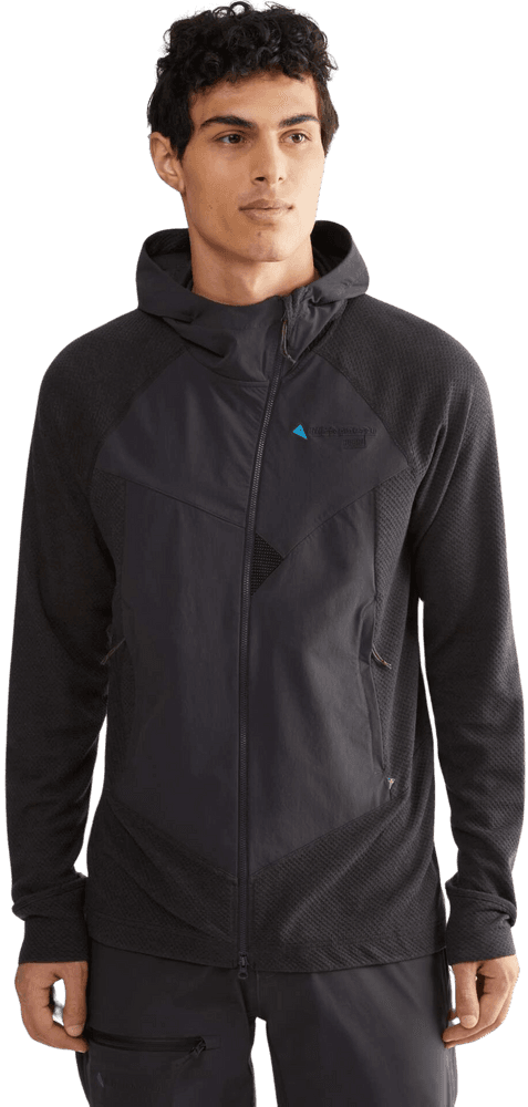 Hugin Zip Hoodie huppari, Raven-Raven, view: 2