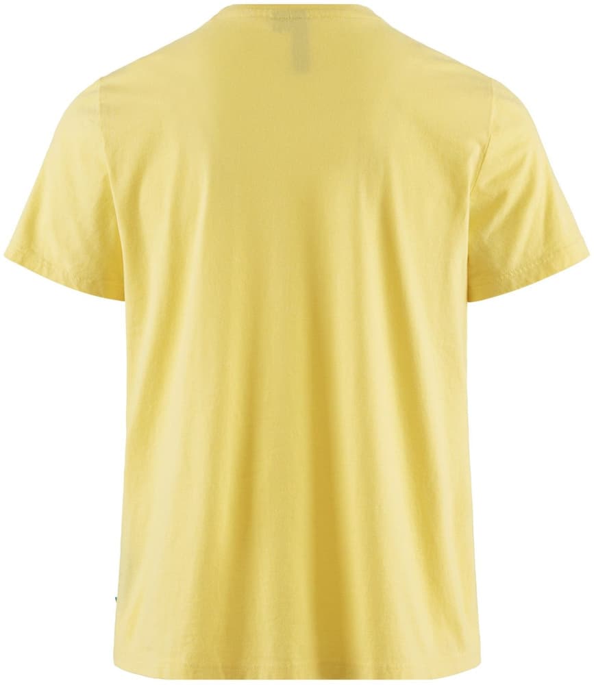 Runa Pocket SS Tee naisten t-paita, Butter Yellow, view: 1