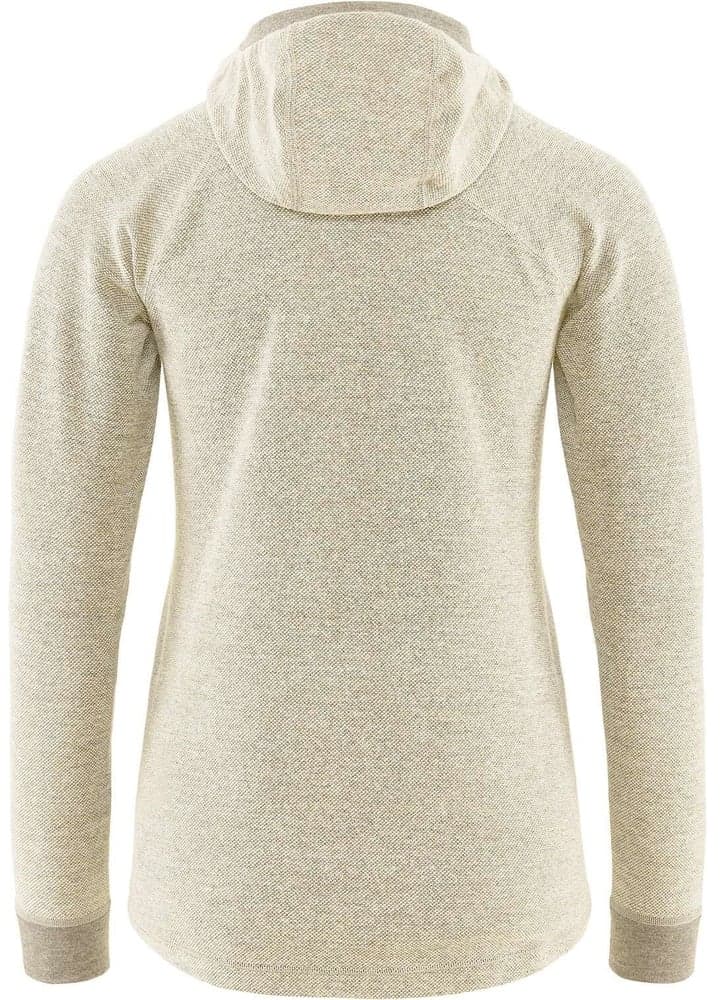 Hödur Hooded Zip naisten välikerros, Clay, view: 1