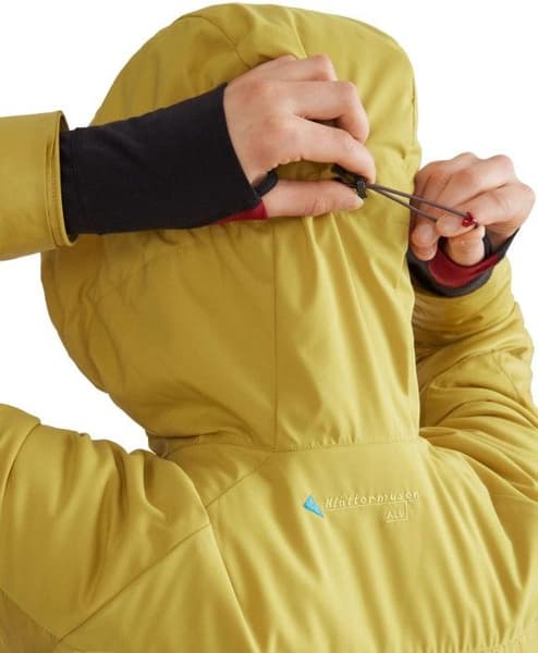 Alv Hoodie with Zip talvitakki, keltainen, view: 2