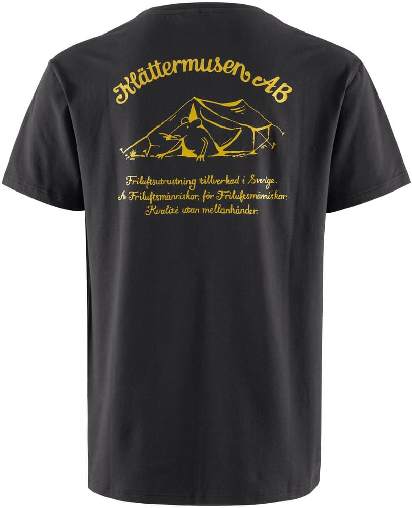 Runa Verkstad AB SS Tee paita, musta, view: 1