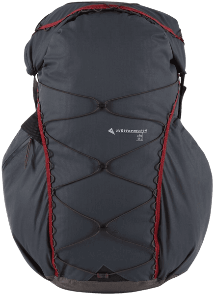 Vån WP Backpack rinkka, 55 L, mustaharmaa, view: 0