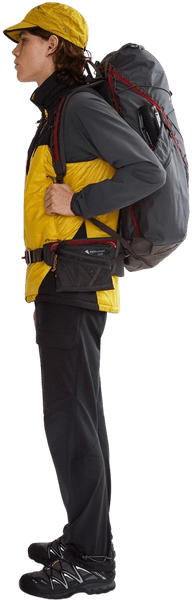 Raido 2.0 Backpack reppu, 38L, mustaharmaa, view: 4