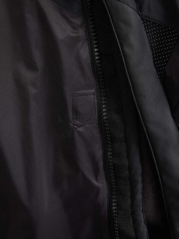 Aud Zip Hood Jacket untuvatakki, musta, view: 5