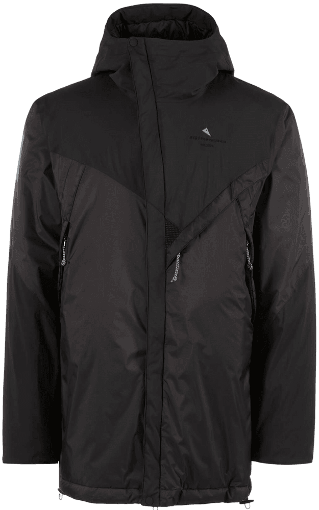 Aud Zip Hood Jacket untuvatakki, musta, view: 0