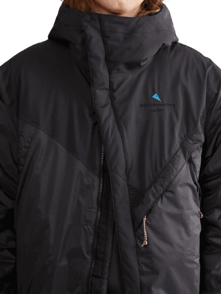 Aud Zip Hood Jacket untuvatakki, musta, view: 3