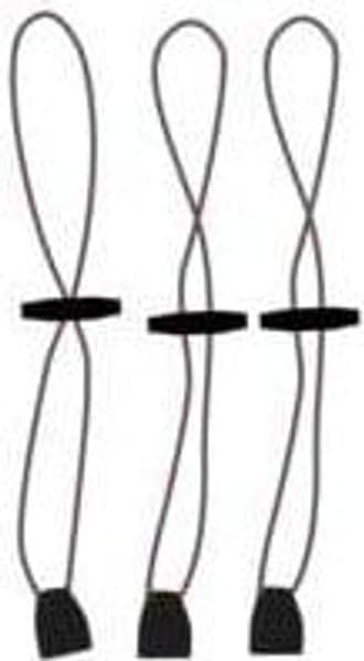 Elastic Gear Straps kiinnitysremmit, 3kp, Raven, view: 0