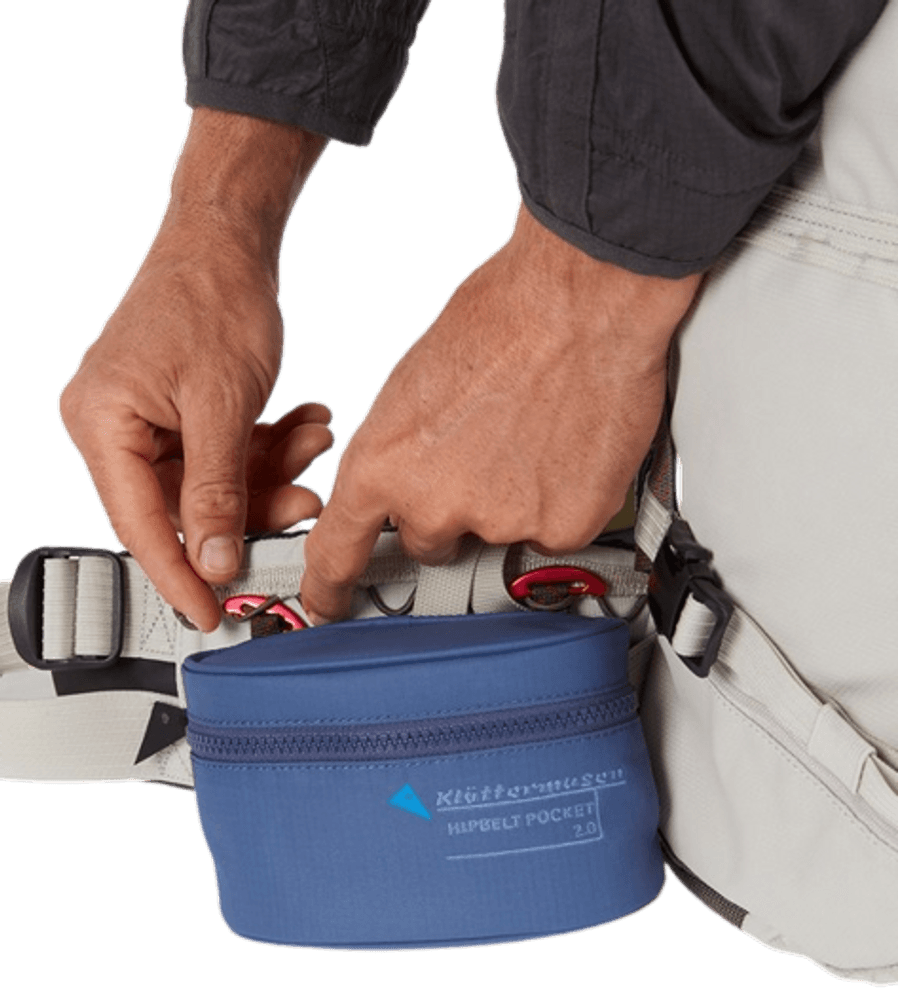 Hipbelt Pocket 2.0 lisätasku, siniharmaa, view: 1