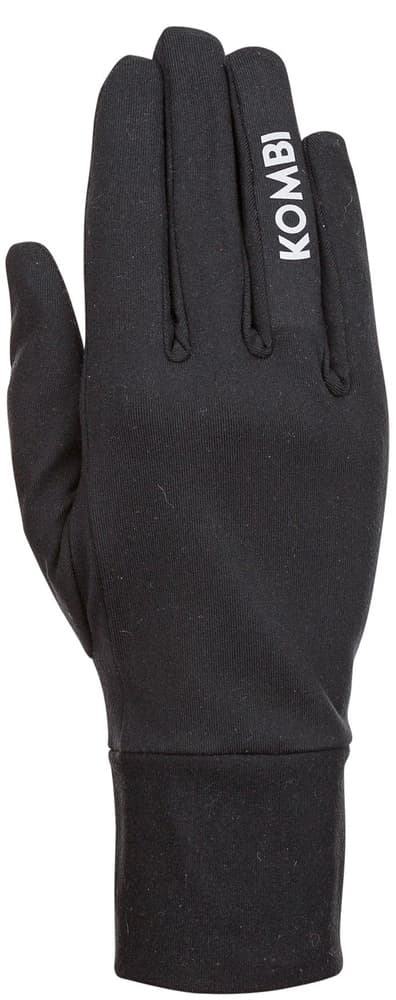 P1 Liner naisten aluskäsineet, musta, view: 0