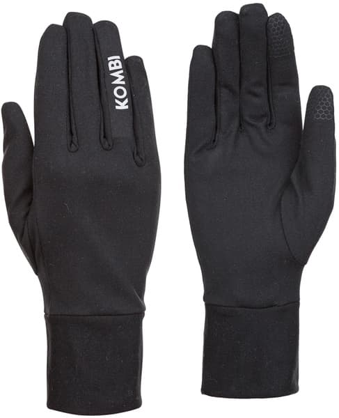 P1 Liner naisten aluskäsineet, musta, view: 2