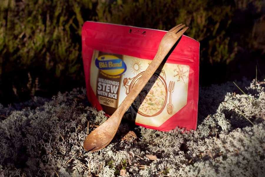 Spork 225 eräruokailuväline, punainen, view: 3