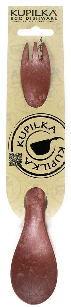 Spork 225 eräruokailuväline, punainen, view: 0