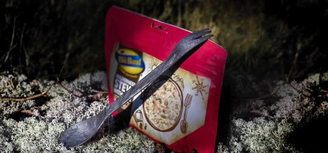 Spork 225 eräruokailuväline, musta, view: 1