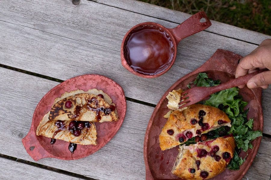 aterimet, punainen, view: 2