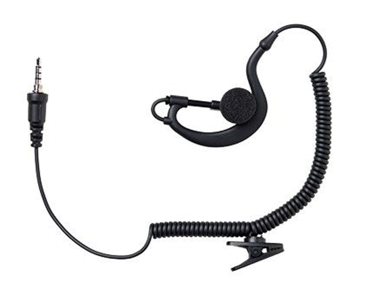 -korvakuuloke, nappi, lyhyt kaapeli, view: 0