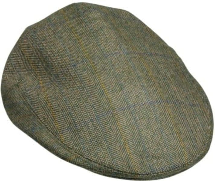 Laird Flat Cap tweed-lippis, ruskea, view: 0