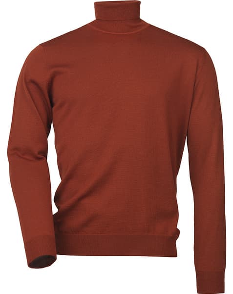 Easton Roll Neck villapusero, oranssipunainen, view: 0