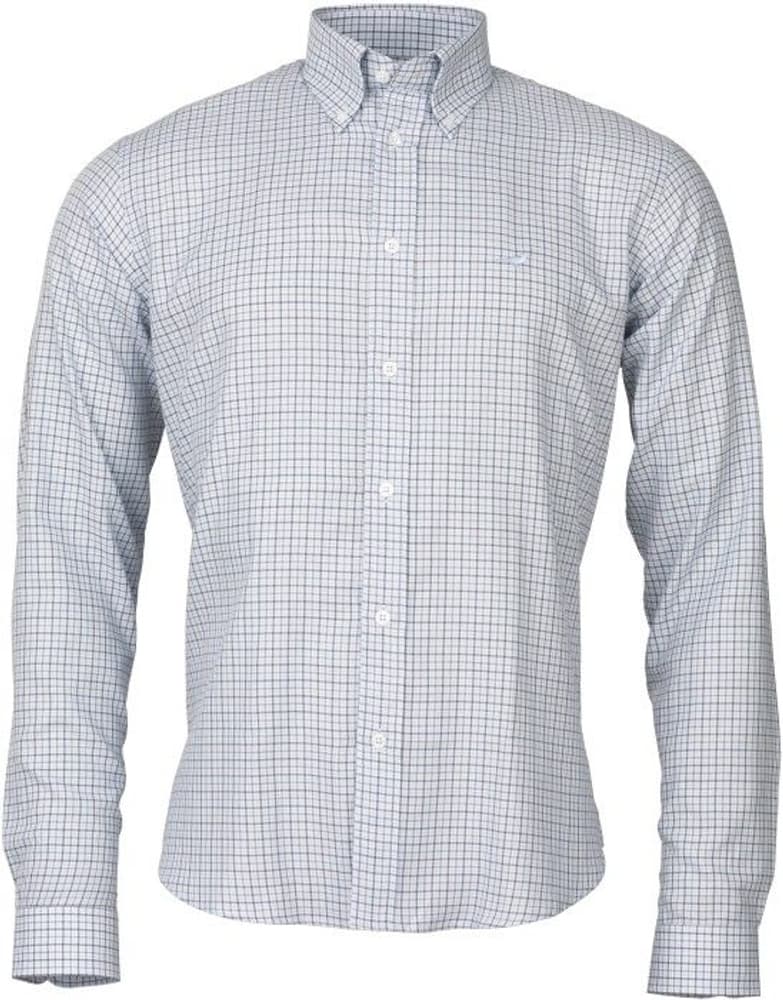 Ayling Check Shirt kauluspaita, vaalea/sinivihreä, view: 0