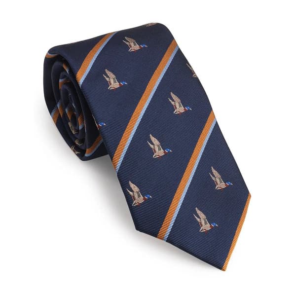 Regimental Stripe Duck Tie solmio, view: 0