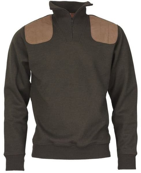 Windsor Windproof Knit tuulenpitävä pusero, tummanruskea, view: 0
