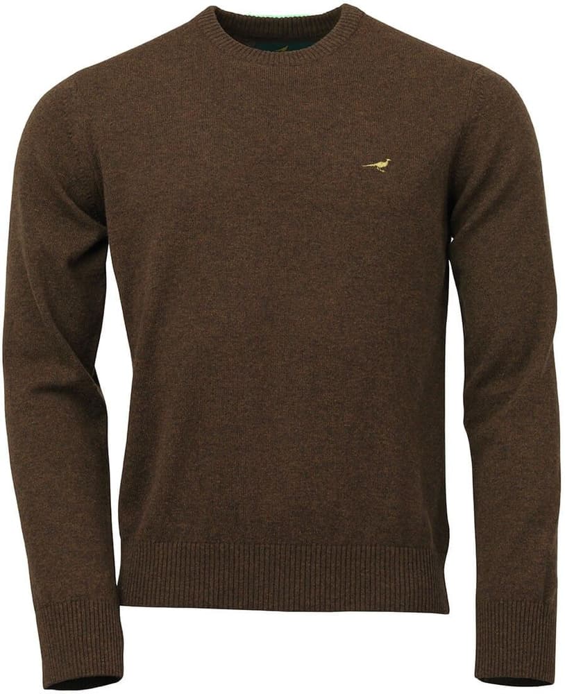 Hoy O-Neck villapusero, ruskea, view: 0