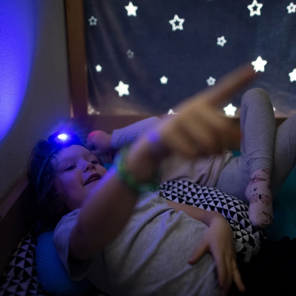 Kidled 2 lasten otsalamppu, Green, view: 6