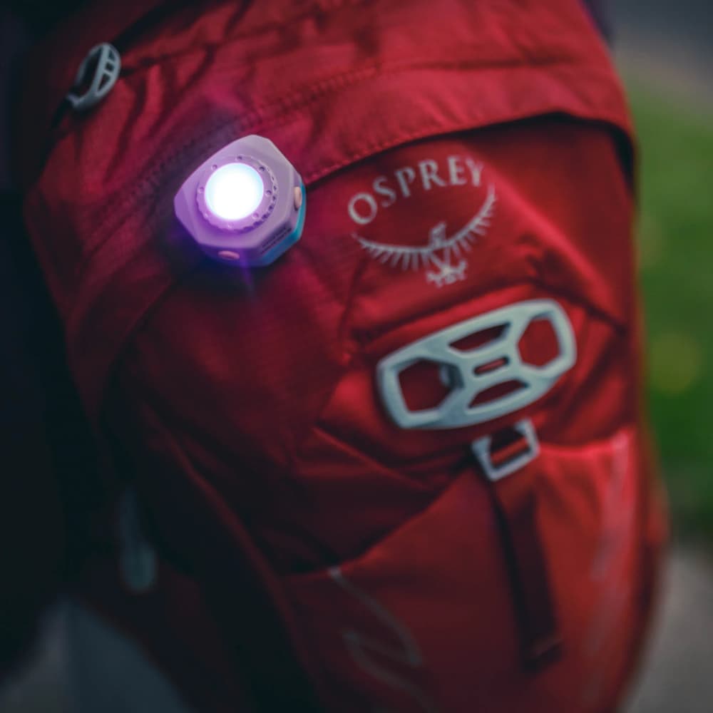 Kidled 4R lasten ladattava otsalamppu, Purple, view: 6