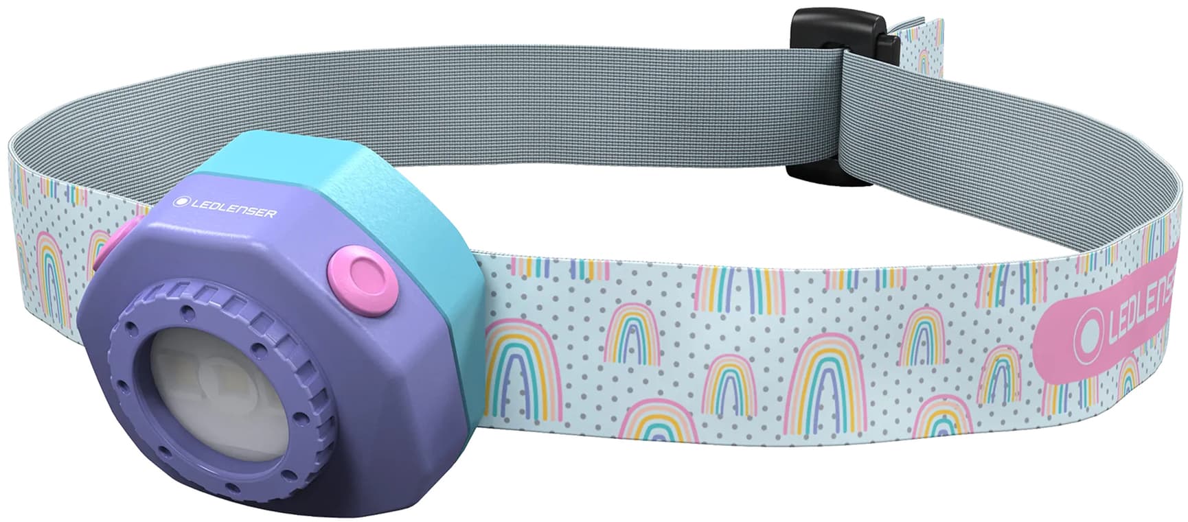 Kidled 4R lasten ladattava otsalamppu, Purple, view: 0