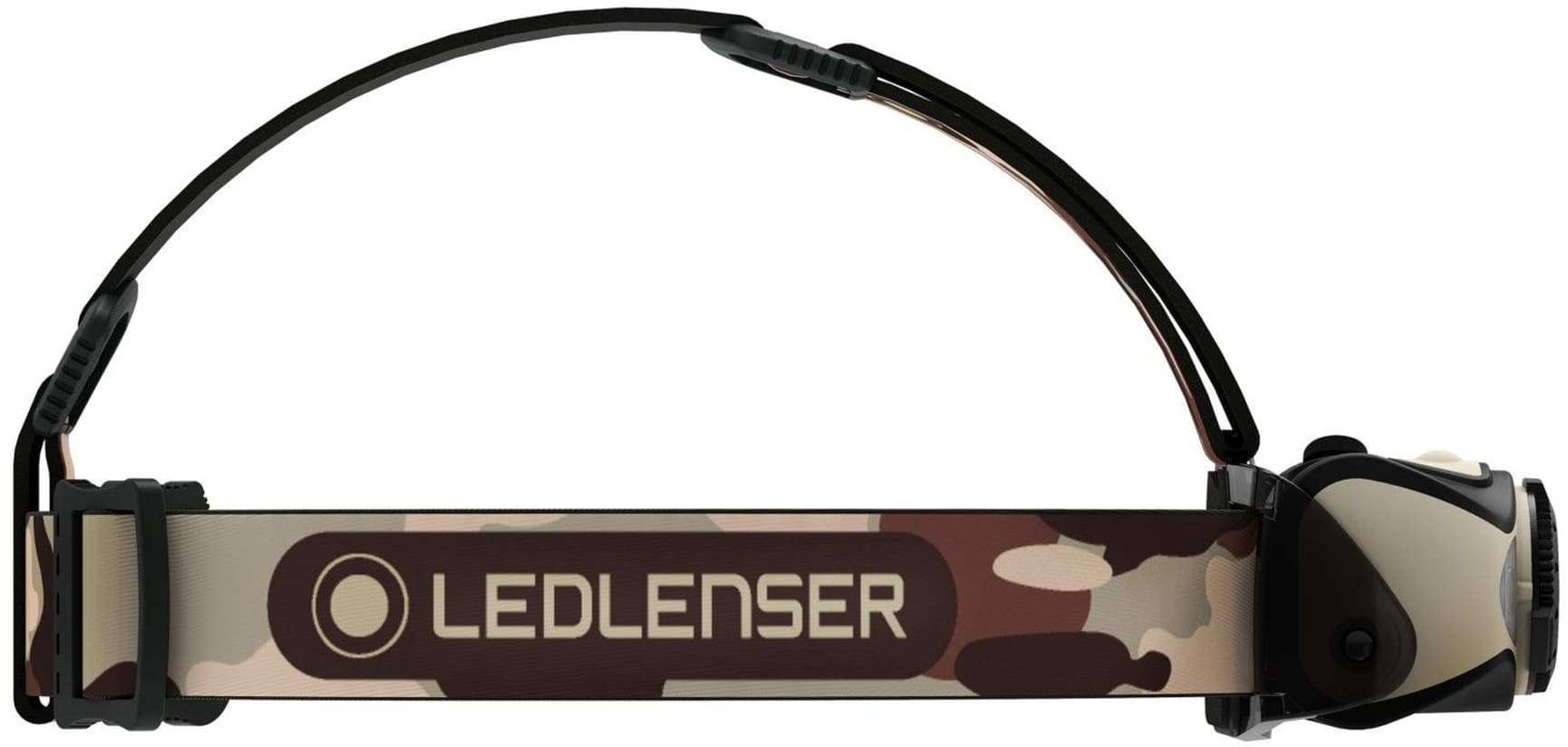 MH8 -ladattava otsalamppu, 600lm (Camo Black/Sand), view: 2