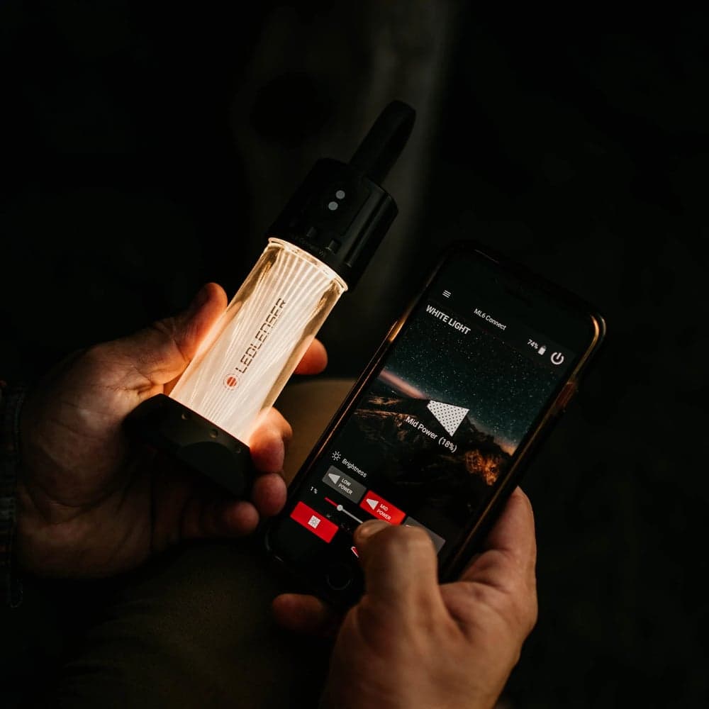 ML6 Connect Warm Light valolyhty, musta, view: 7