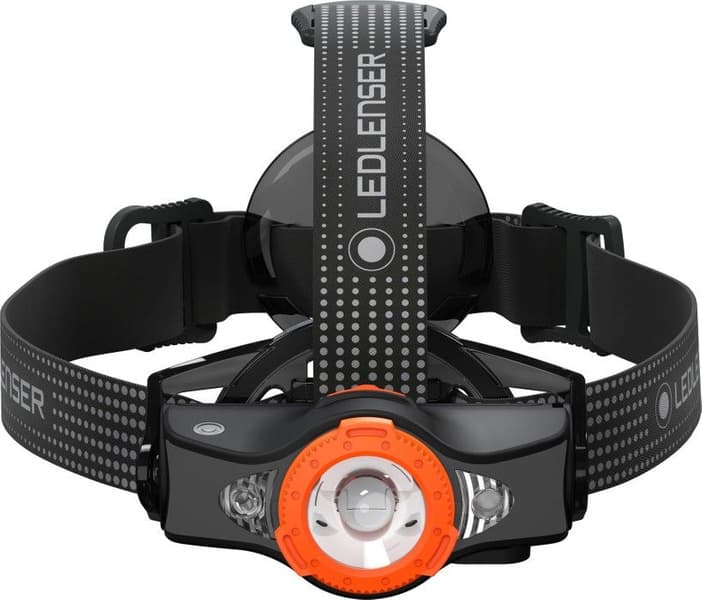 MH11 -ladattava otsalamppu, 1000lm (Black/Orange), view: 0