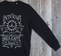 Inte Sova Crewneck collegepaita, musta - view: 0