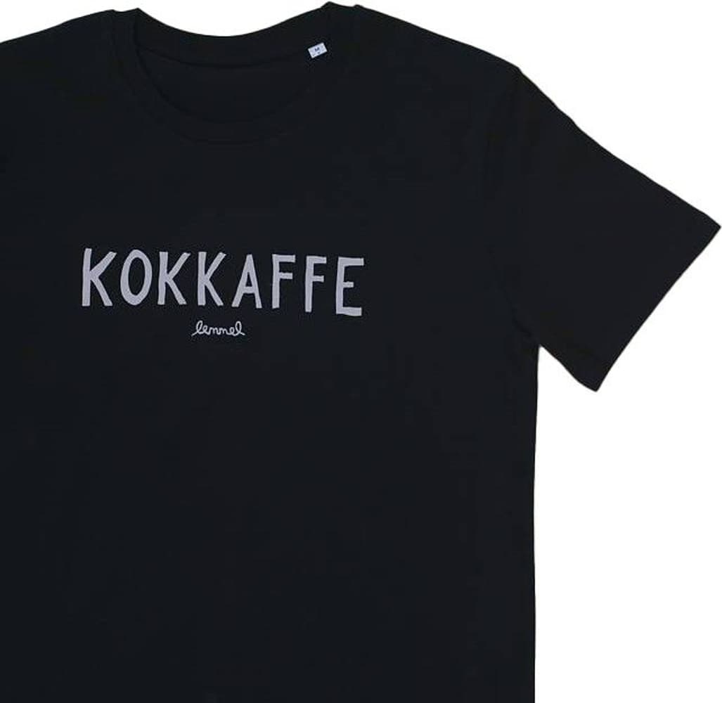 T-shirt Kokkaffe t-paita, musta, view: 0