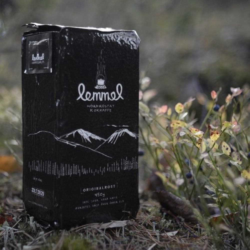 Tummapaahtoinen Nokipannukahvi 450 g, view: 2