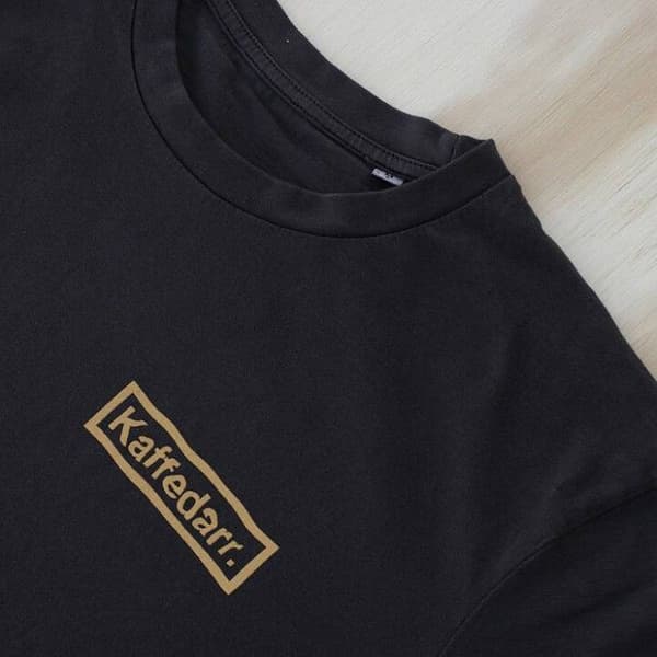 T-shirt Kaffedarr t-paita, Vintage Black, view: 1
