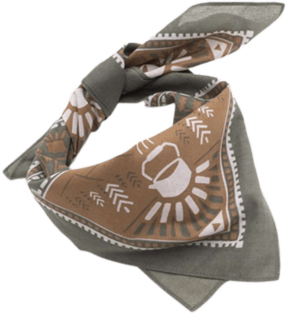 Scarf Bandana & Duk huivi, vihreä, view: 2