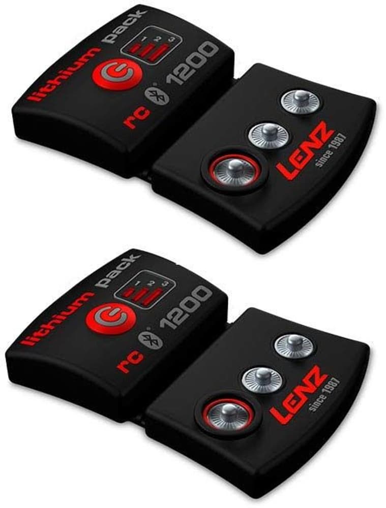 Lithium Pack RCB 1200mAh -ladattavat litiumakut, 2 kpl, view: 0