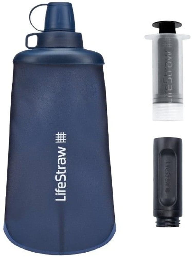 Peak Squeeze 650 ml vedensuodatin, Dark Grey, view: 1