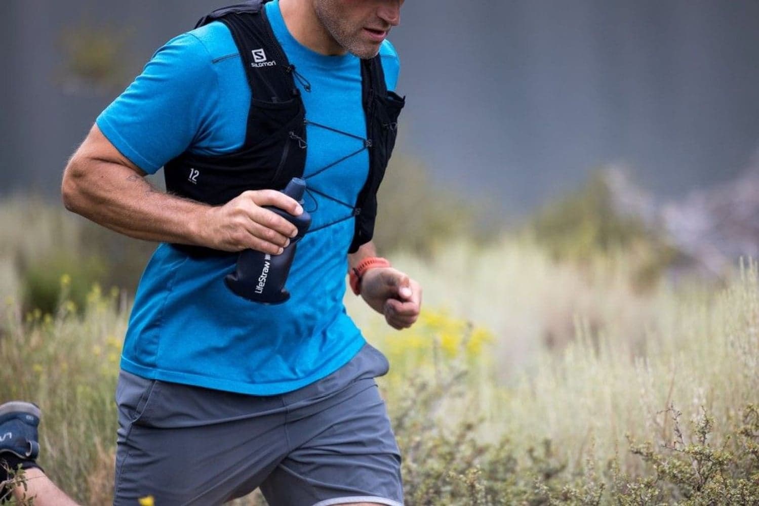 Peak Squeeze 650 ml vedensuodatin, Dark Grey, view: 6