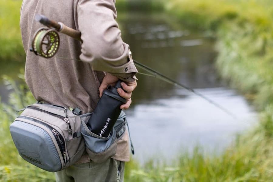 Peak Squeeze 650 ml vedensuodatin, Dark Grey, view: 7