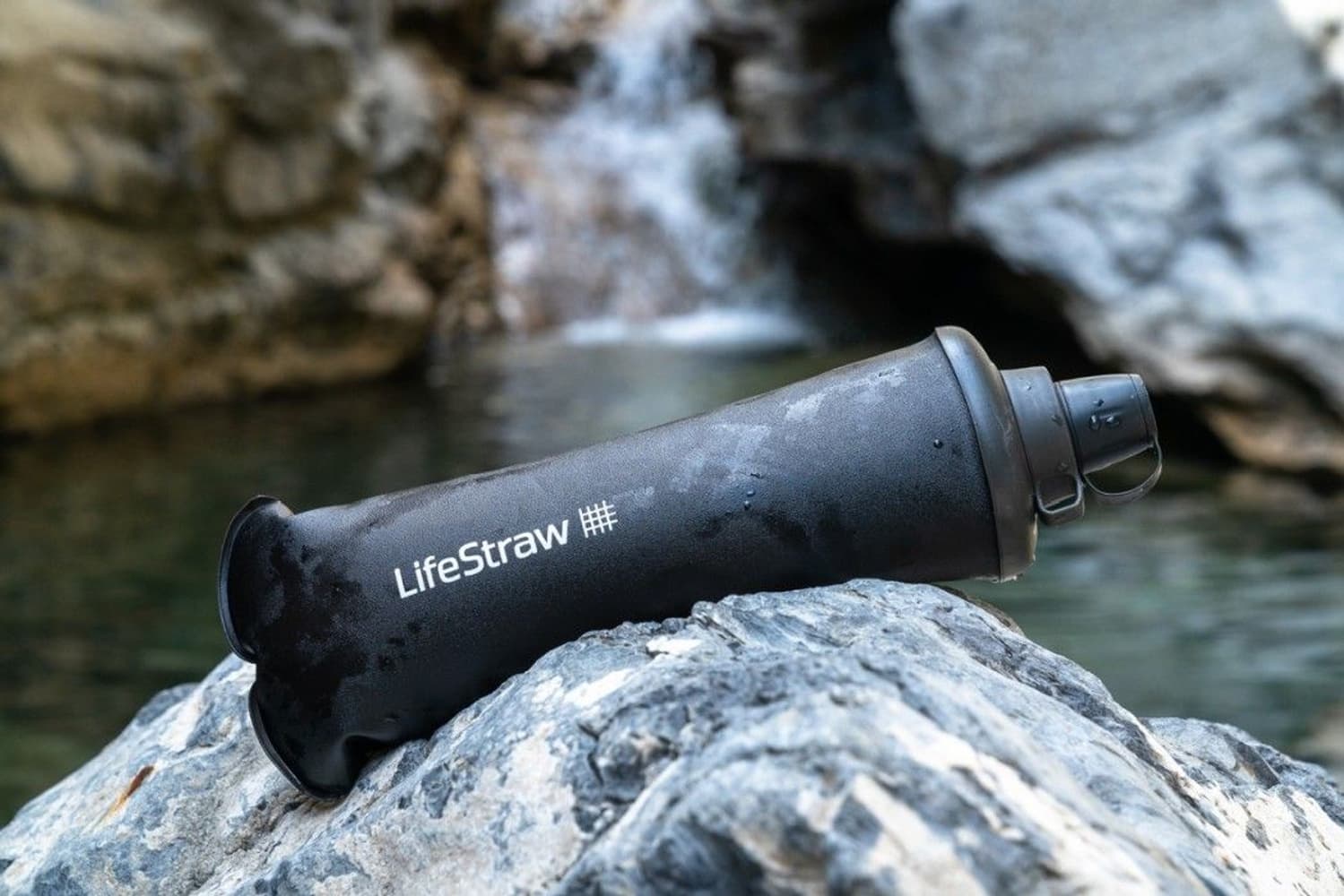 Peak Squeeze 1000 ml vedensuodatin, Dark Grey, view: 7