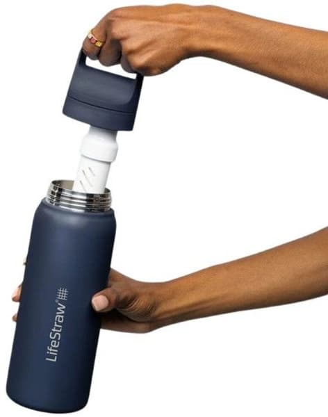 Go 2.0 Stainless Steel 700 ml vedensuodatin, Black, view: 1